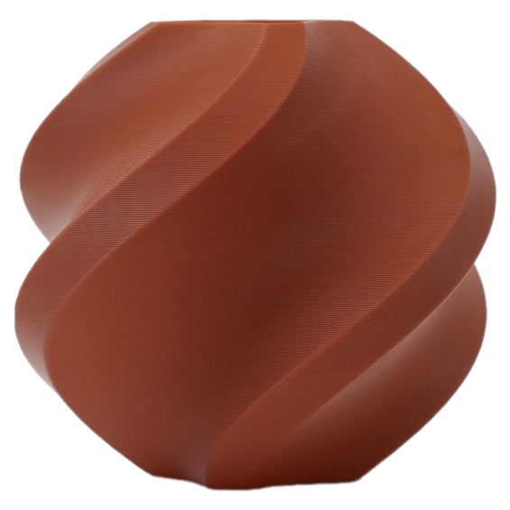 Філамент без котушки Bambu Lab PLA Basic Brown (10800), Refill, 1.75мм, 1кг, 330м, 190-230°C, Коричневий
