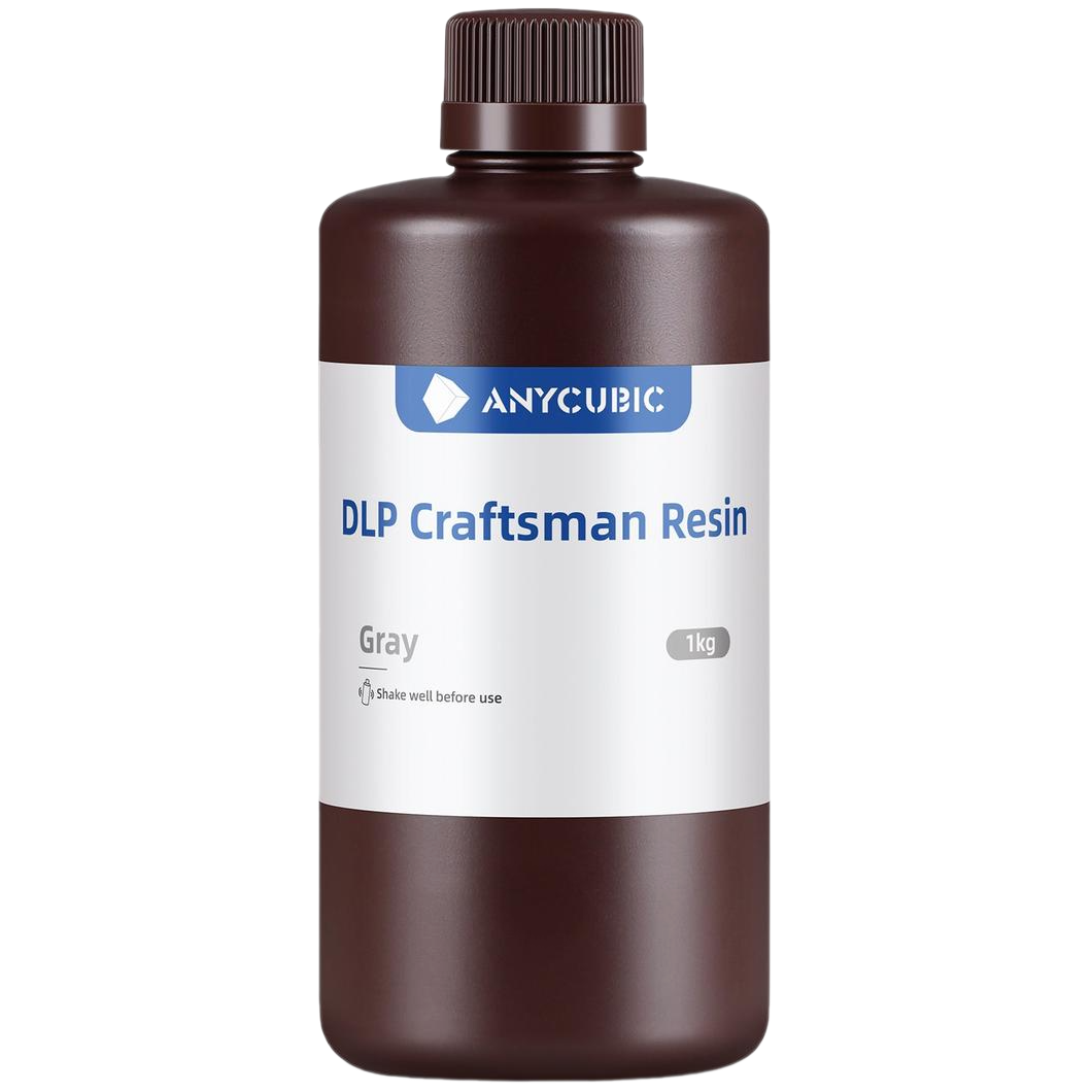 Фотополімерна смола Anycubic DLP Craftsman Resin Gray (Сіра), 1kg