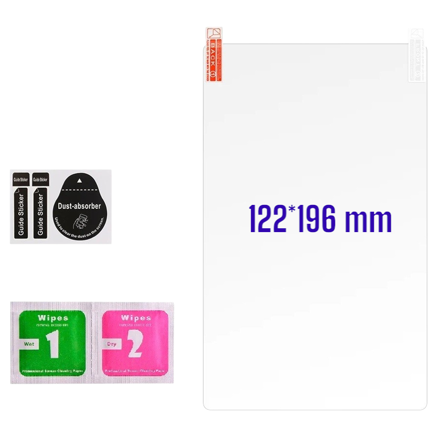 Захисна плівка Photon MONO X2 4k 9.1″ (122*196mm) LCD екрана фотополімерного принтера (комплект 2шт)