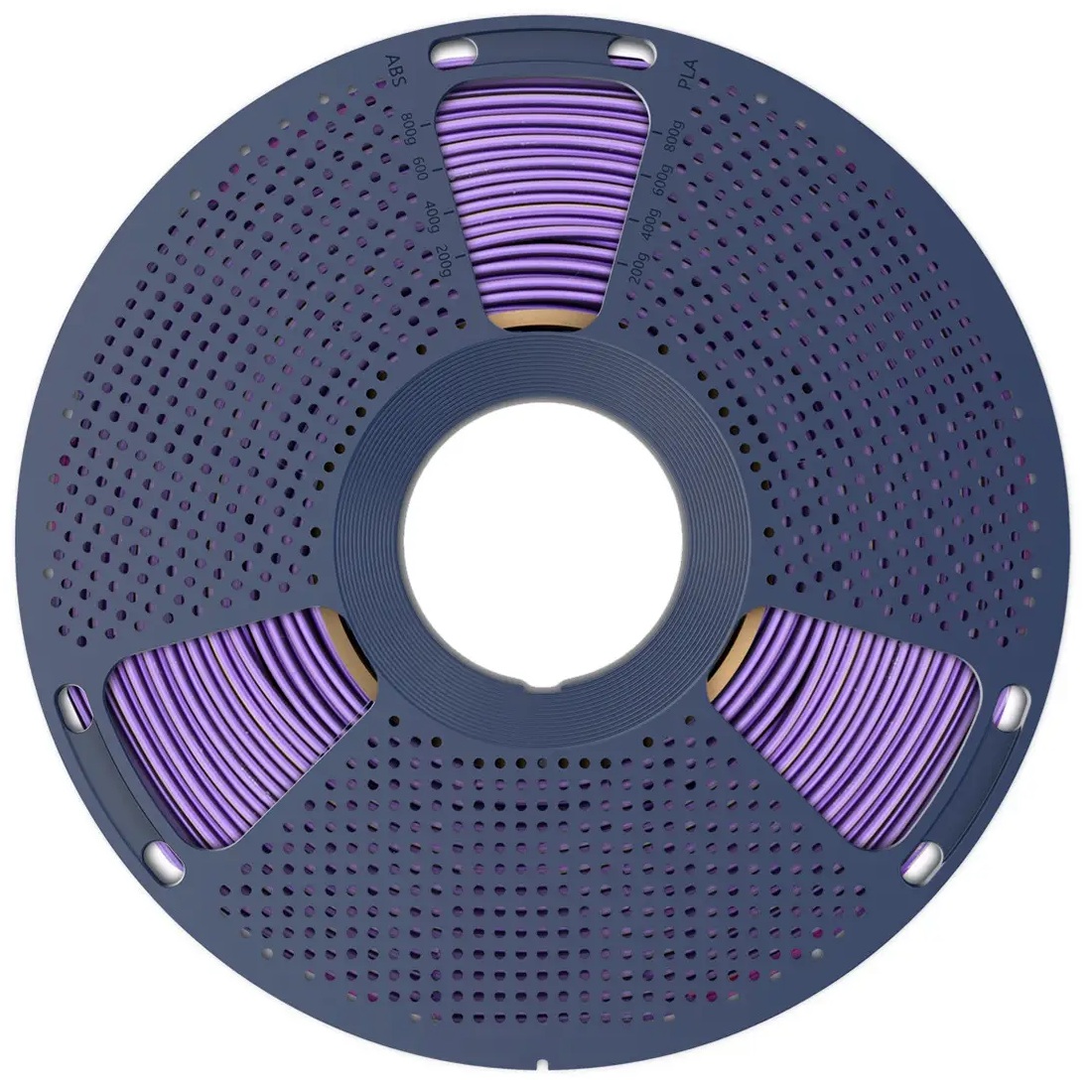 Філамент SUNLU Silk PLA+ Tri-Color Black Gold Purple, RS v3, 1.75мм, 1кг, 205-230°C, Чорний-Золотий-Фіолетовий