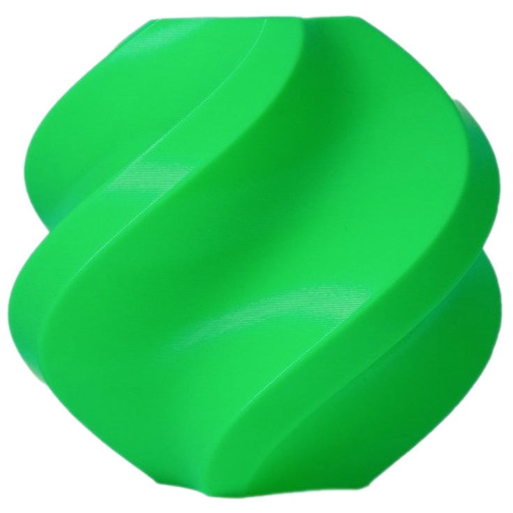 Філамент Bambu Lab PLA Basic Green, 1.75мм, 1кг, без котушки, зелений