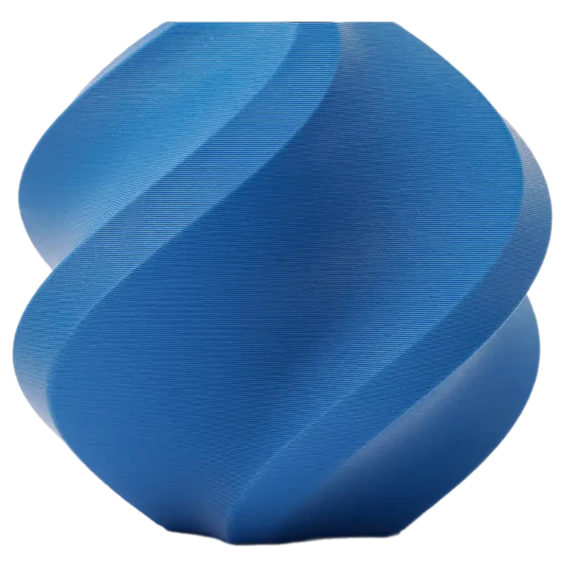 Філамент Bambu Lab PLA Matte, Reusable Spool, 1.75mm, 1kg, 315m, 190-230°C, Синій
