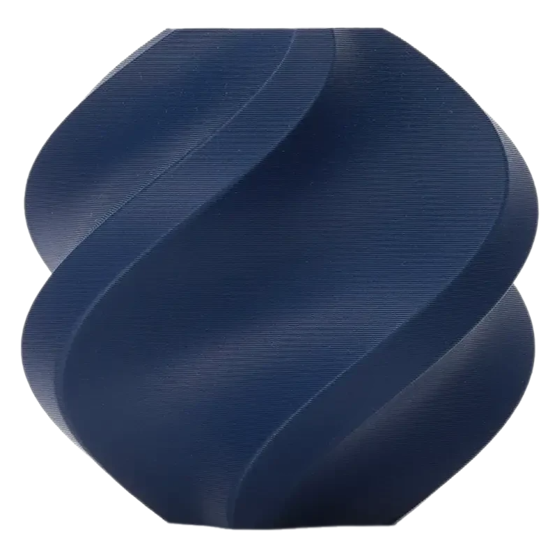 Філамент Bambu Lab PLA Matte, Reusable Spool, 1.75mm, 1kg, 315m, 190-230°C, Темно-Синій