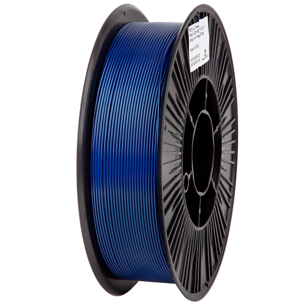 Пластик DSF PETG BluePearl, 1.75мм, 0.78кг, синій перламутр