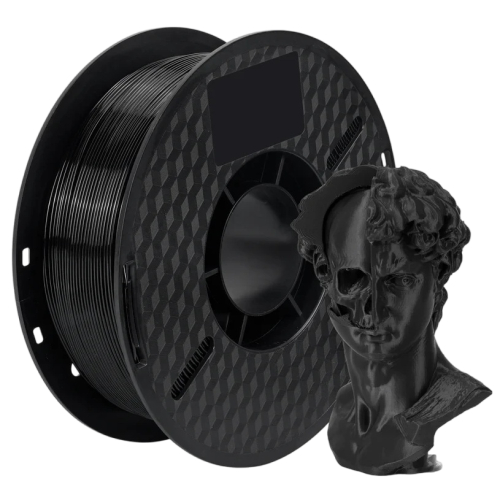 Філамент Kingroon PETG Black, 1.75мм, 1кг, чёрный