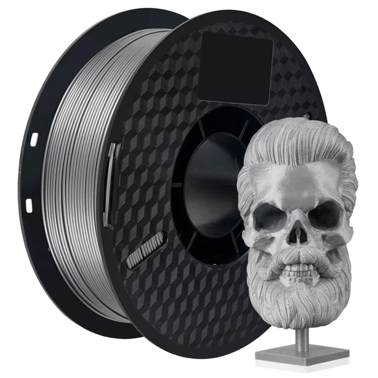 Філамент Kingroon PETG Silver, 1.75мм, 1кг, сріблястий