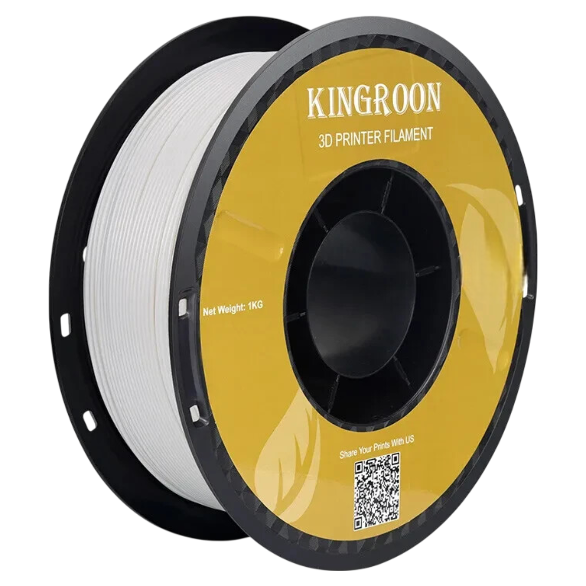 Філамент Kingroon PETG White, 1.75мм, 1кг, білий