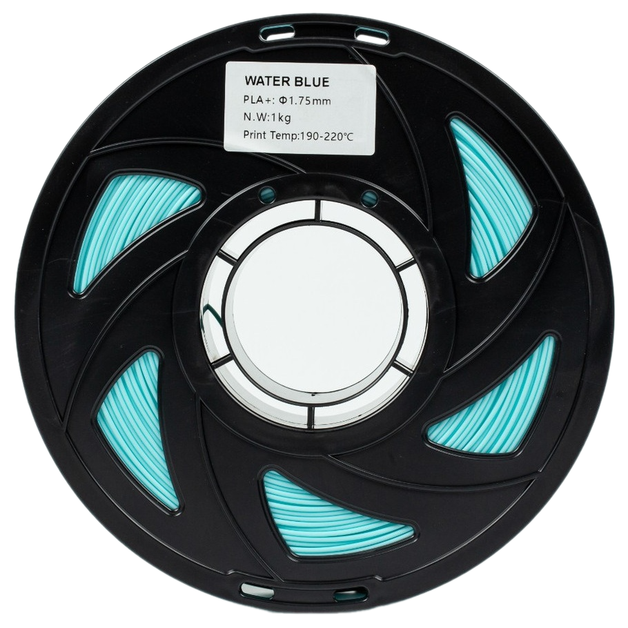 Філамент UA3D PLA+ Water Blue, 1.75мм, 1кг, бірюзовий
