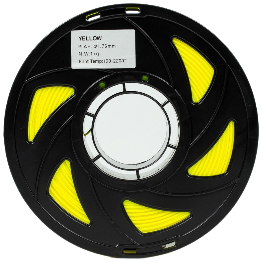 Філамент UA3D PLA+, 1.75мм, 1кг, жовтий