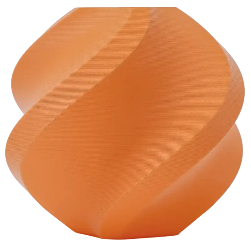 Филамент Bambu Lab PLA Matte Mandarin Orange, 1.75мм, 1кг, без катушки, оранжевый