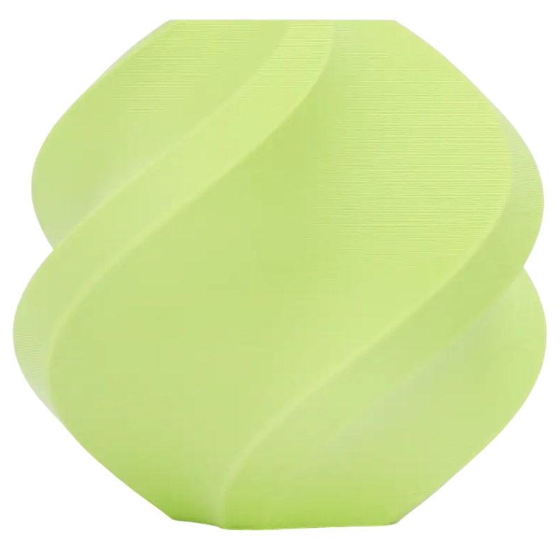 Филамент Bambu Lab PLA Matte Apple Green, 1.75мм, 1кг, без катушки, светло-зеленый