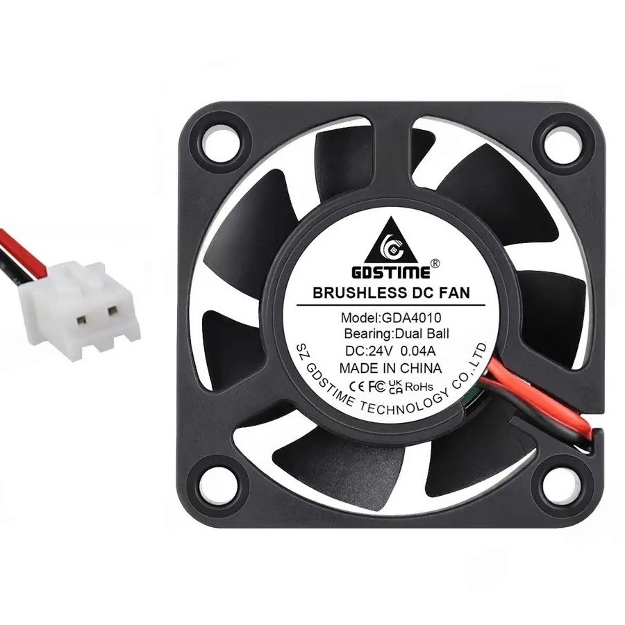 Вентилятор GDSTIME GDA4010, безщітковий, 24V