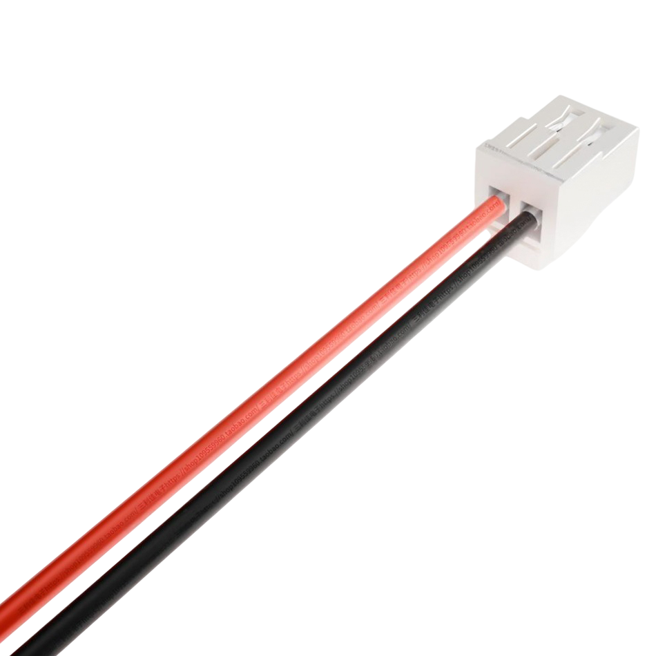 ПВХ кабель 28AWG с разъемом JST GH 1.25мм Female 2P, 300мм