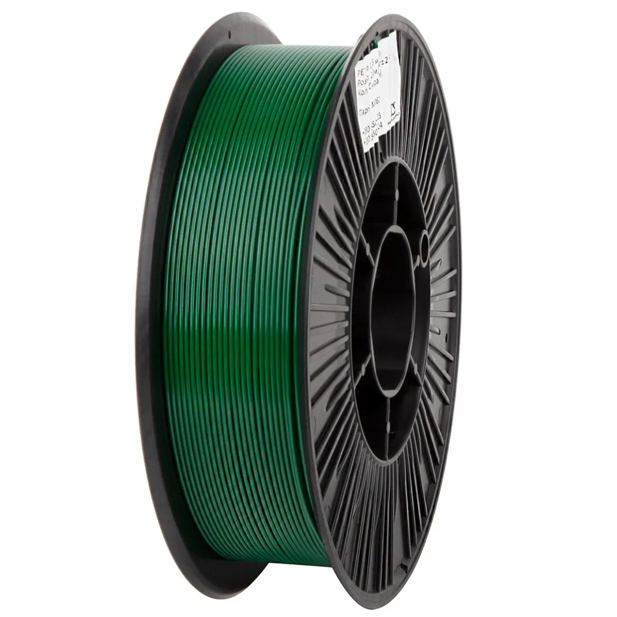 Филамент DSF PETG Emerald, 1.75мм, 0.78кг, изумрудный