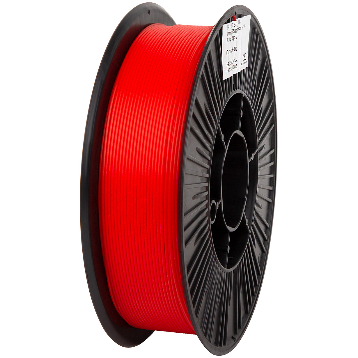 Філамент DSF PLA Red, 1.75мм, 0.75кг, червоний