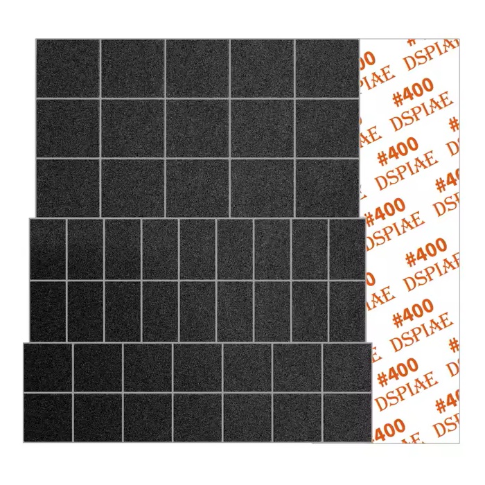 Шлифовальная бумага DSPIAE MSP-ES04 #400, 70*80мм, (5шт.)