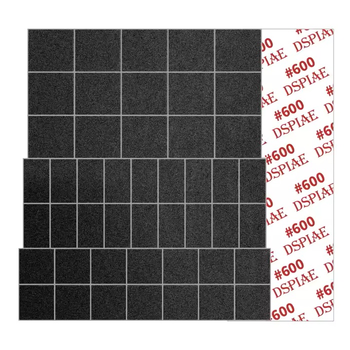 Шлифовальная бумага DSPIAE MSP-ES06 #600, 70*80мм, (5шт.)