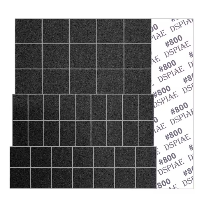 Шлифовальная бумага DSPIAE MSP-ES08 #800, 70*80мм, (5шт.)