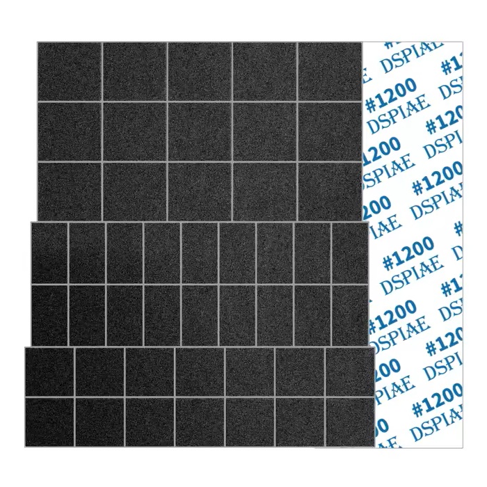 Шлифовальная бумага DSPIAE MSP-ES12 #1200, 70*80мм, (5шт.)
