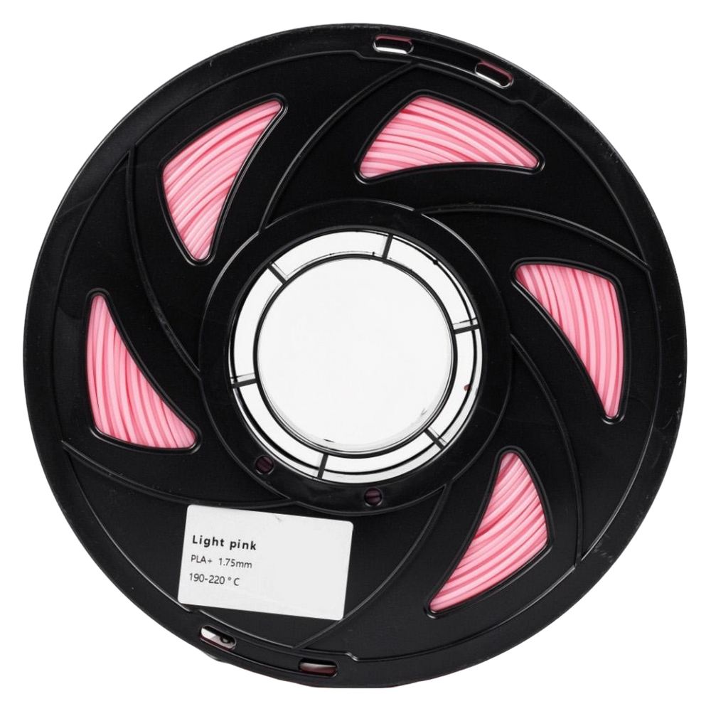 Филамент UA3D PLA+ Light Pink, 1.75мм, 1кг, светло-розовый