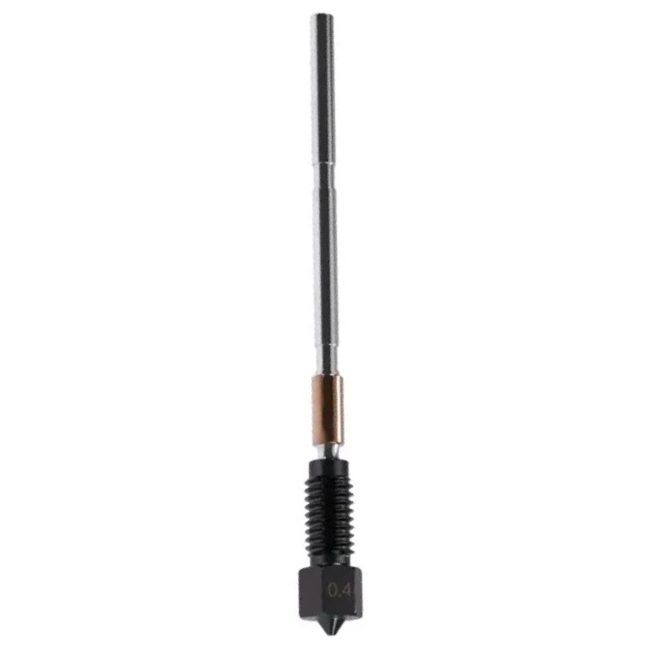Сопло E3D High Flow ObXidian Nozzle для Prusa XL, MK3.9/ MK4, CORE One, 0.4мм, загартована сталь, (13207)