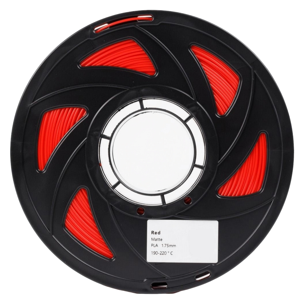 Філамент UA3D PLA Matte Red, 1.75мм, 1кг, червоний