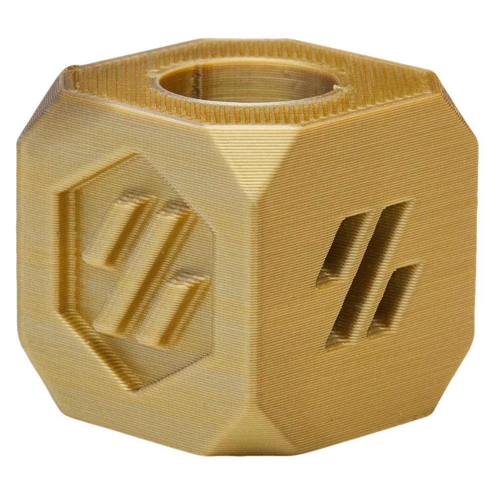 Пластик UA3D PLA Silk Dual Color  GOLD+SILVER, 1.75mm, 1kg, 205-215°C, Золото+Серебро филамент для 3D-печати