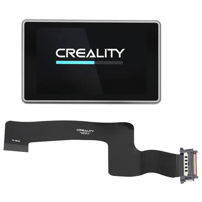 Дисплей сенсорный со шлейфом для Creality K1/K1C, Ender-3 V3 Plus, 480*400 4.3″, (оригинал, 4001050073)