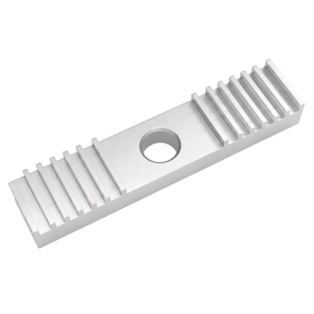 Кріпильна пластина Kingroon, зубчаста, 40*9*5 мм, алюмінієвий сплав