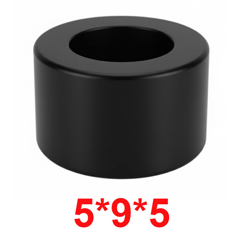 Ізоляційна колона шківа Kingroon, 5*9*5 мм, чорна, алюмінієвий сплав