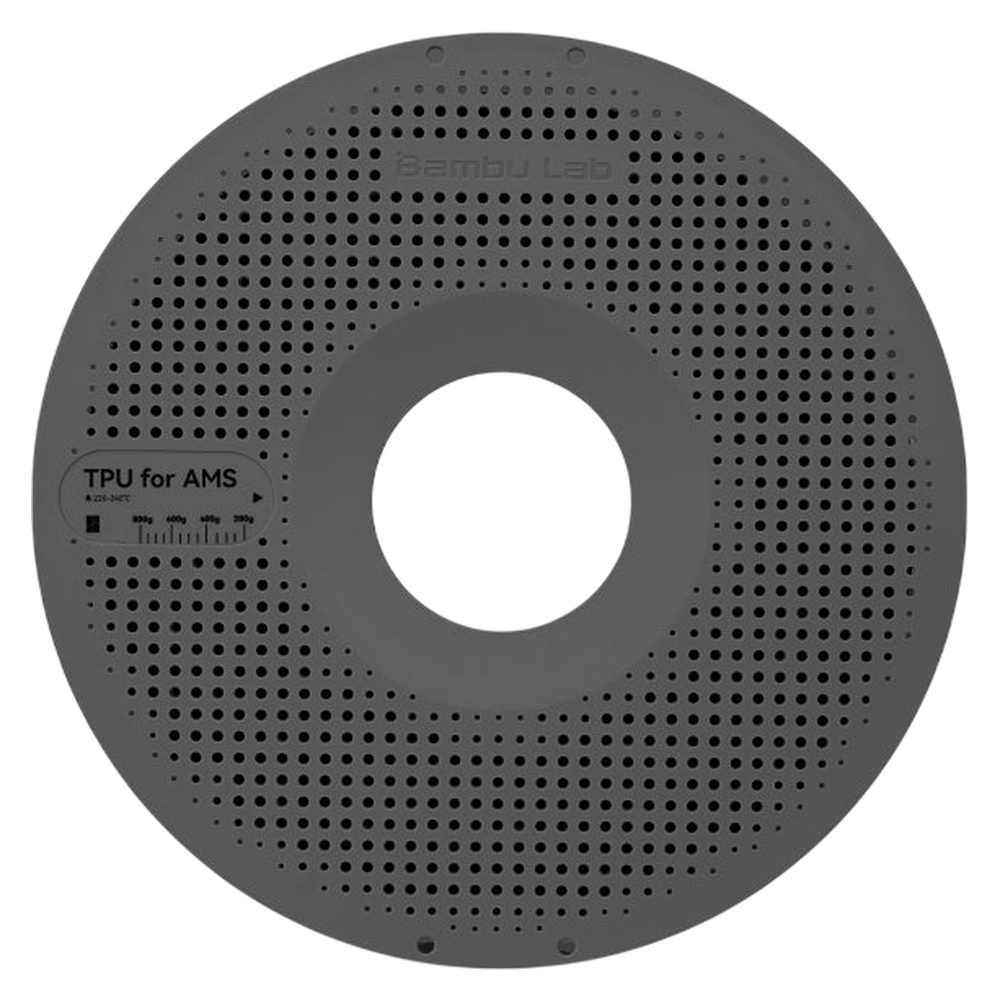 Філамент 1.75 мм для 3D-друку Bambu Lab TPU for AMS Black (53101)