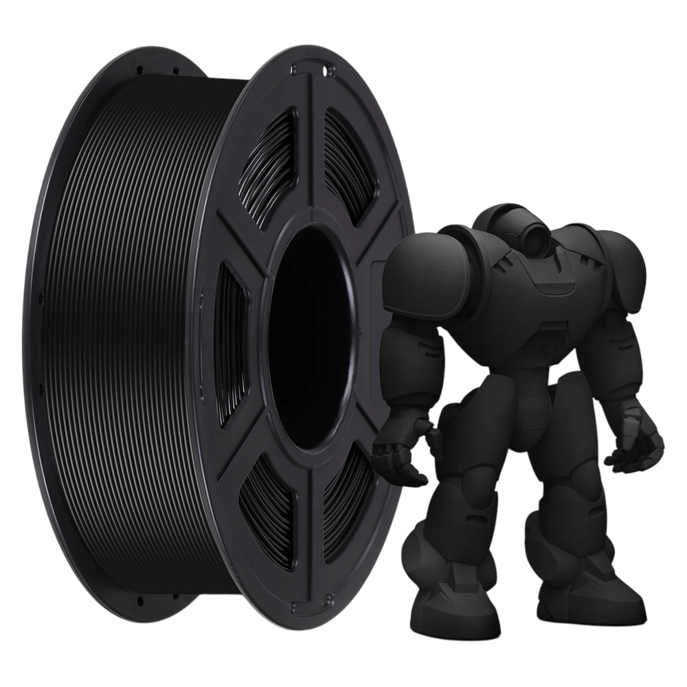 Пластик Anycubic PLA Black, Classic Spool, 1.75мм, 1кг, 330м, H200-210°C, B50-60°C, Чорний філамент для 3Д-друку