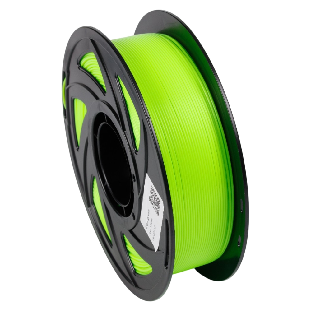 Філамент 1.75 мм для 3D-друку UA3D PLA+ Fluo GREEN (RAL 6018)