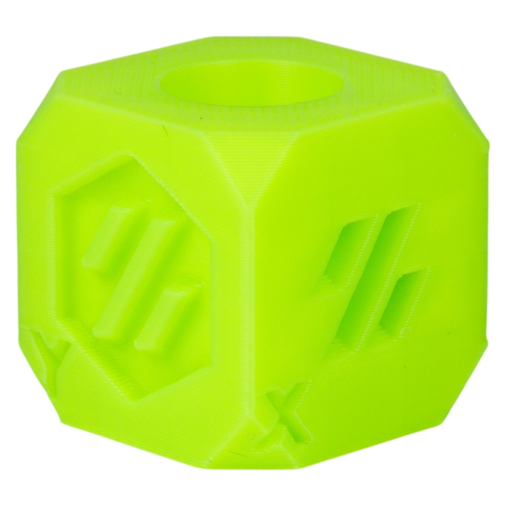 Нитка для 3D друку UA3D PLA+ Fluo GREEN (RAL 6018)