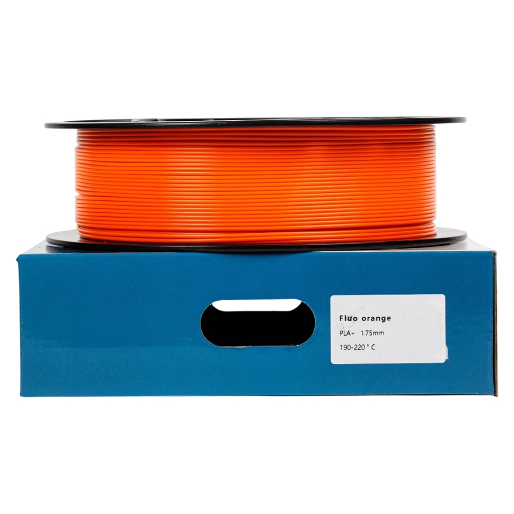 Пластик для 3D принтера UA3D PLA+ Fluo ORANGE (RAL 2004)