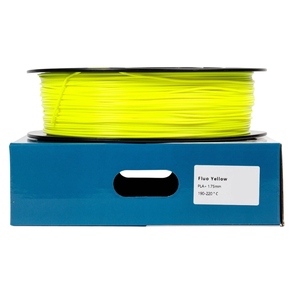 Пластик для 3D принтера UA3D PLA+ Fluo YELLOW (RAL 1018)