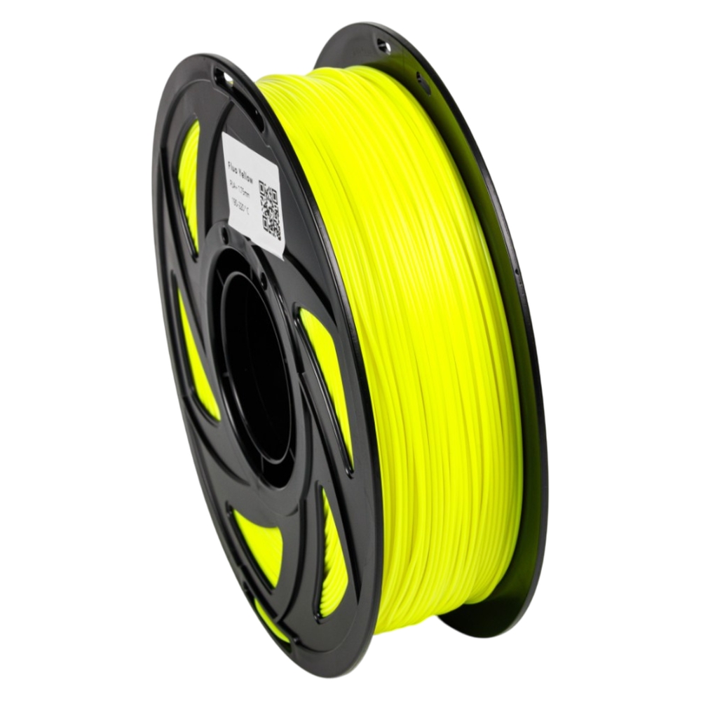 Філамент 1.75 мм для 3D-друку UA3D PLA+ Fluo YELLOW (RAL 1018)