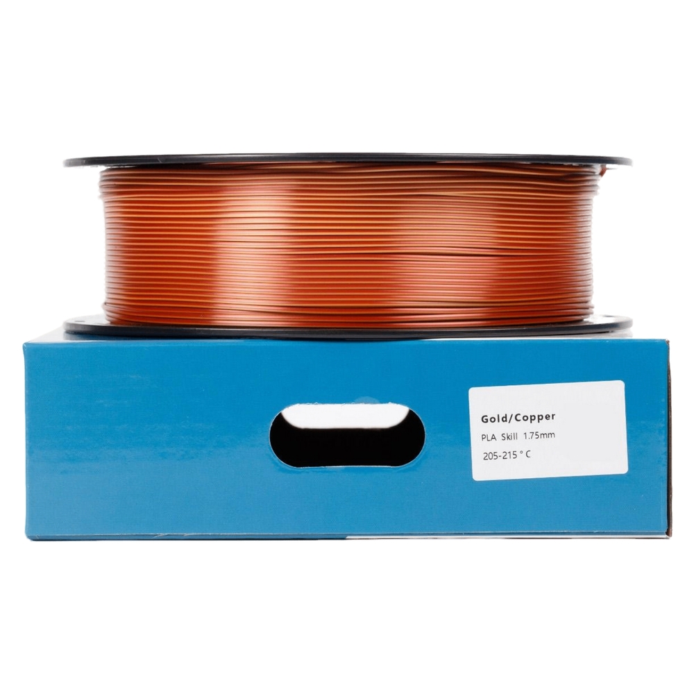 Пластик для 3D принтера UA3D PLA Silk Dual Color GOLD+COPPER