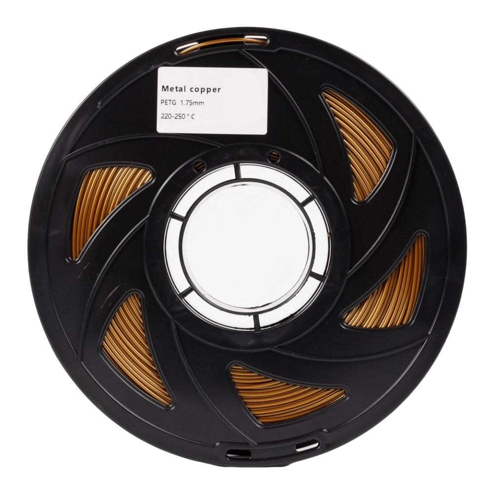Філамент UA3D PETG Metal Cooper, 1.75мм, 1кг, мідний металік
