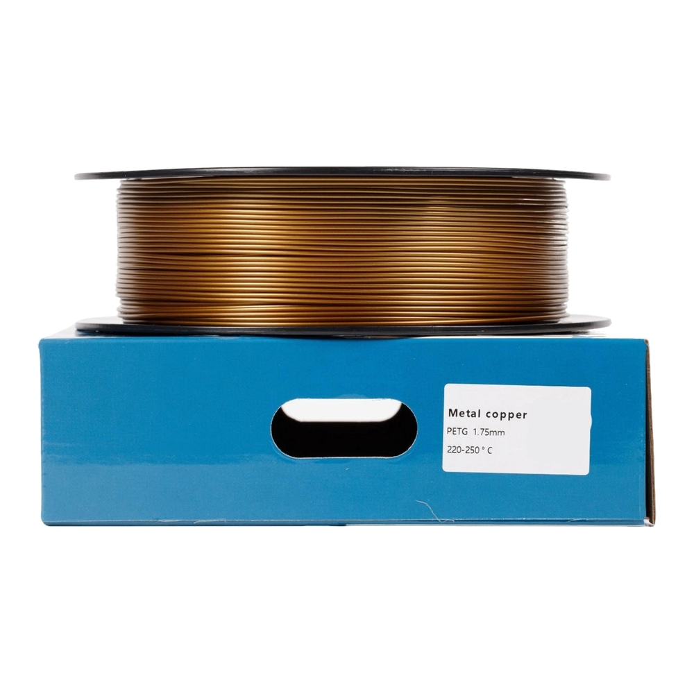 Пластик для 3D принтера UA3D PETG Metal COOPER (RAL 1011)