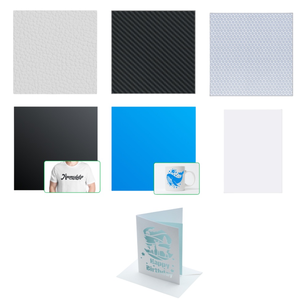 Набір Bambu Lab Cutting Material Kit – Starter Pack, (оригінал, ZE004)