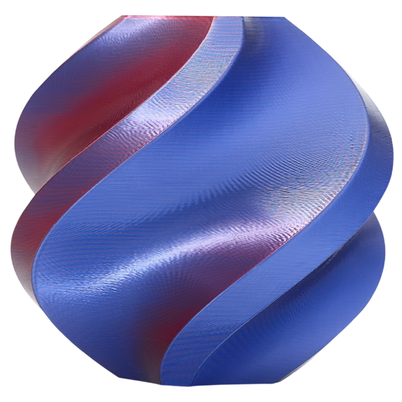 Филамент Bambu Lab PLA Multi-Color Midnight Blaze, 1.75мм, 1кг, синий-бордовый