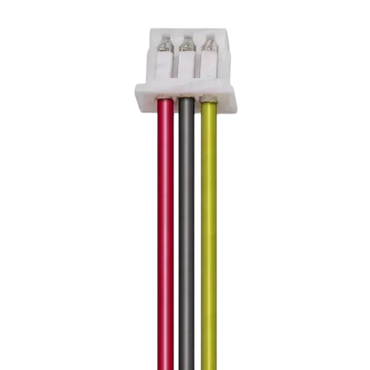 ПВХ кабель з подвійним роз’ємом A1251, Female 3P, 200мм