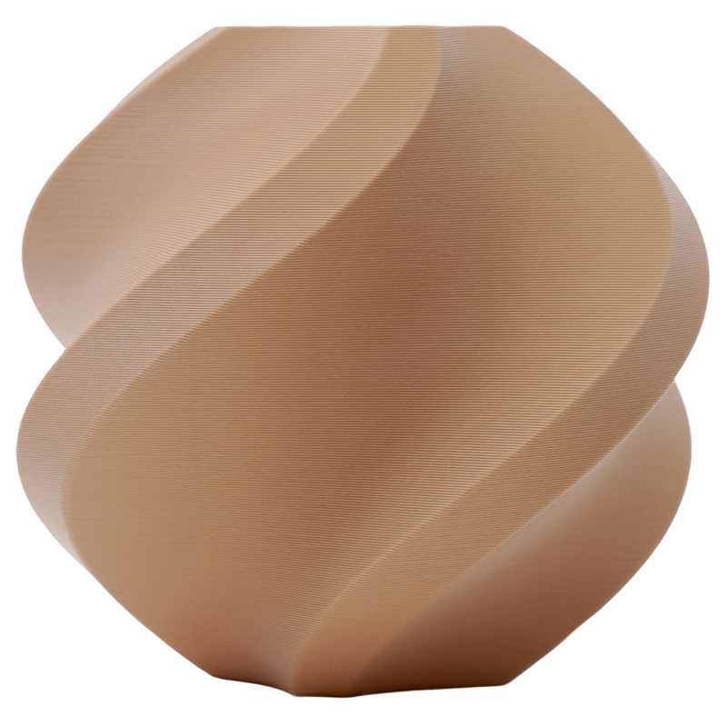 Филамент Bambu Lab PLA Matte Latte Brown, 1.75мм, 1кг, без катушки, светло-коричневый