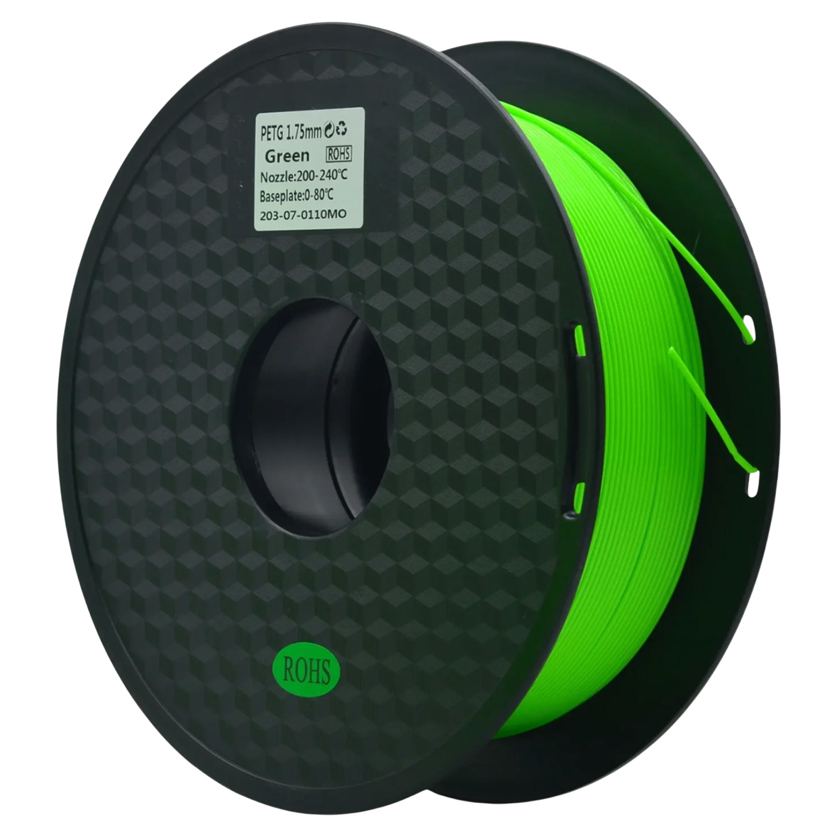 Филамент Connexa PETG Green, 1.75мм, 1кг, зеленый