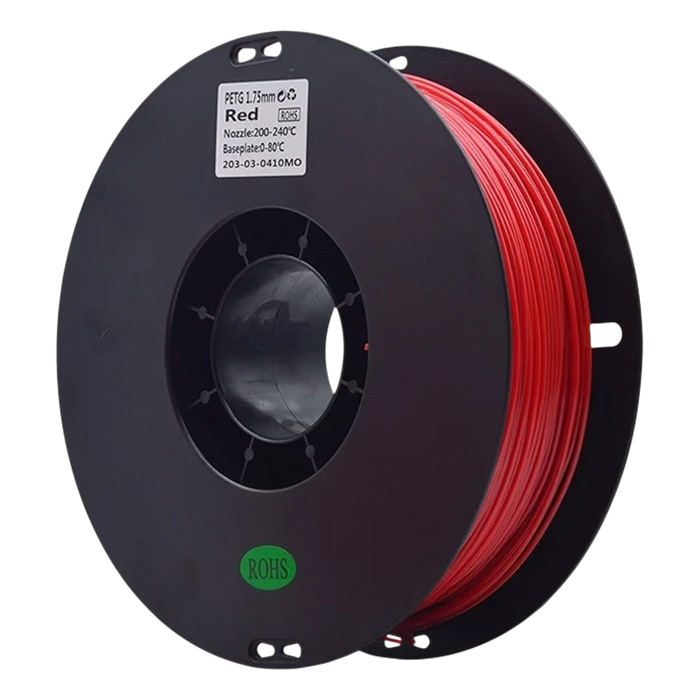 Филамент Connexa PETG RED, 1.75мм, 1кг, красный