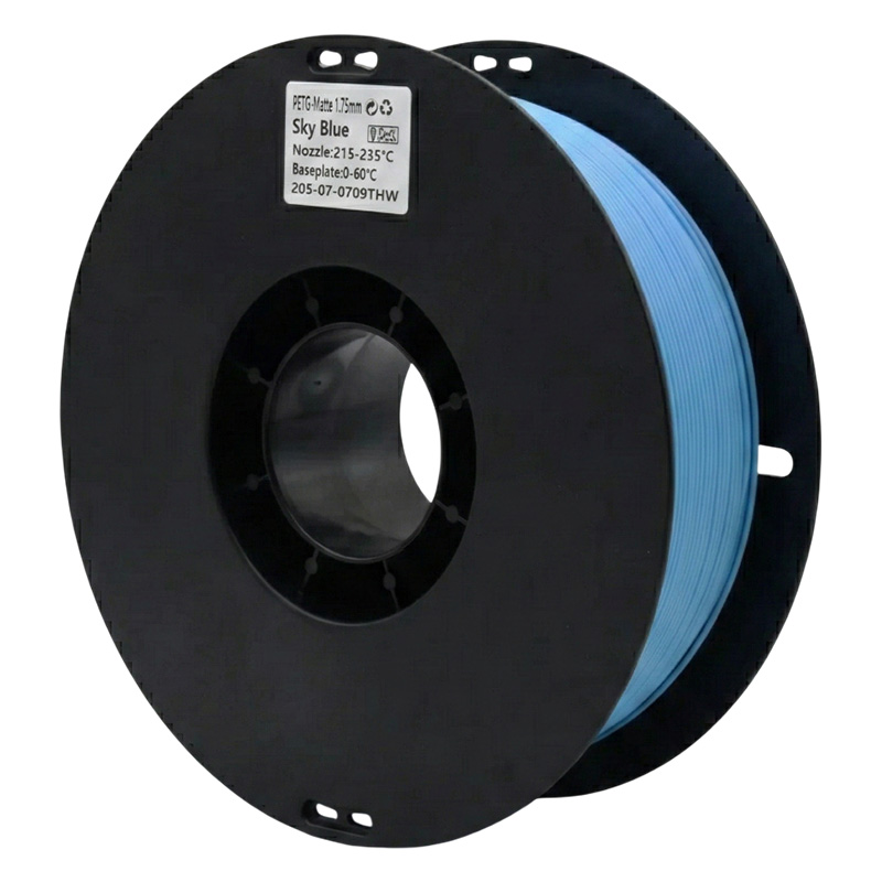 Філамент Connexa PETG Matte Sky Blue, 1.75мм, 1кг, блакитний