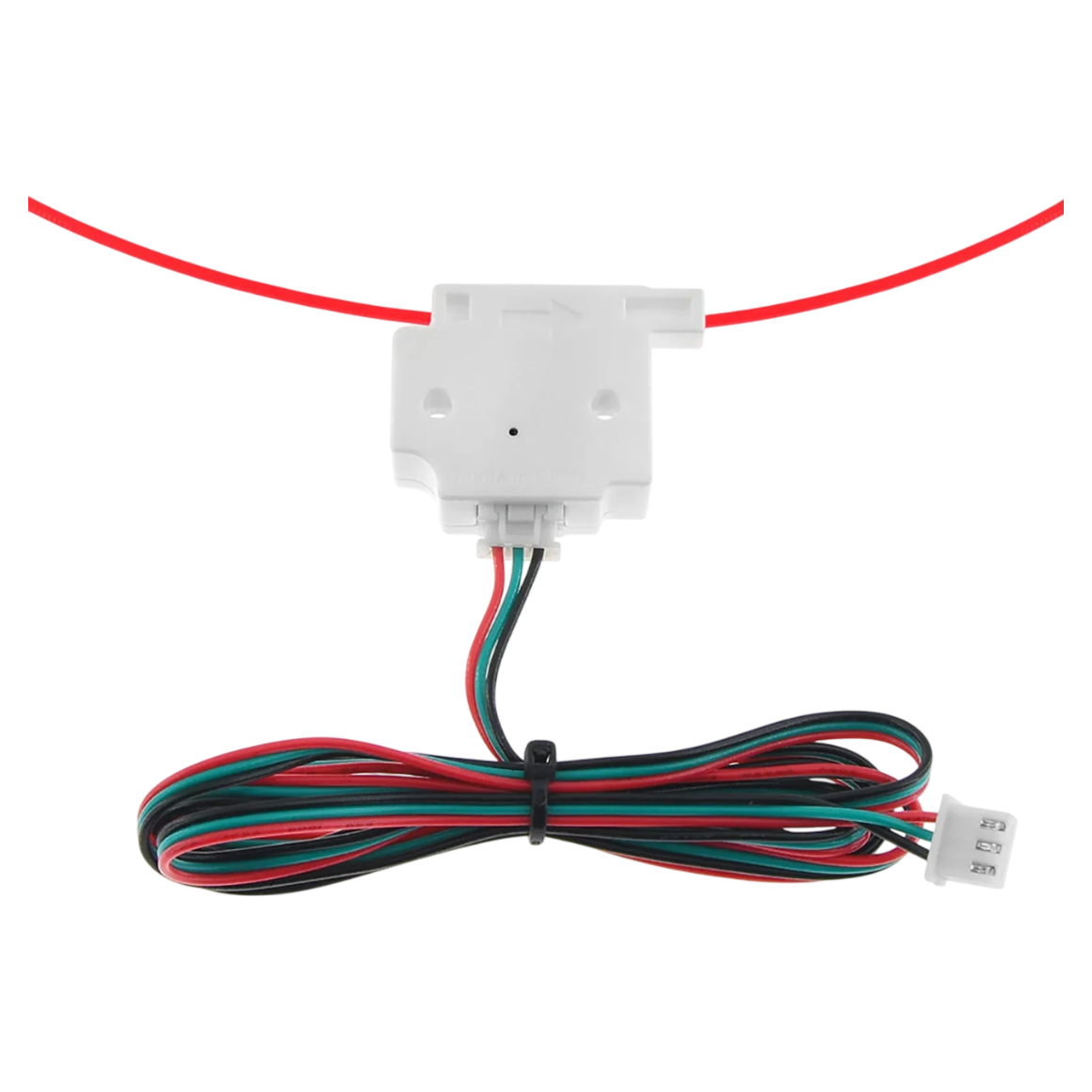 Сенсор наличия филамента (датчик) механический Bigtreetech Detection switch 1.75мм, кабель длиной 1 метр в комплекте, белый