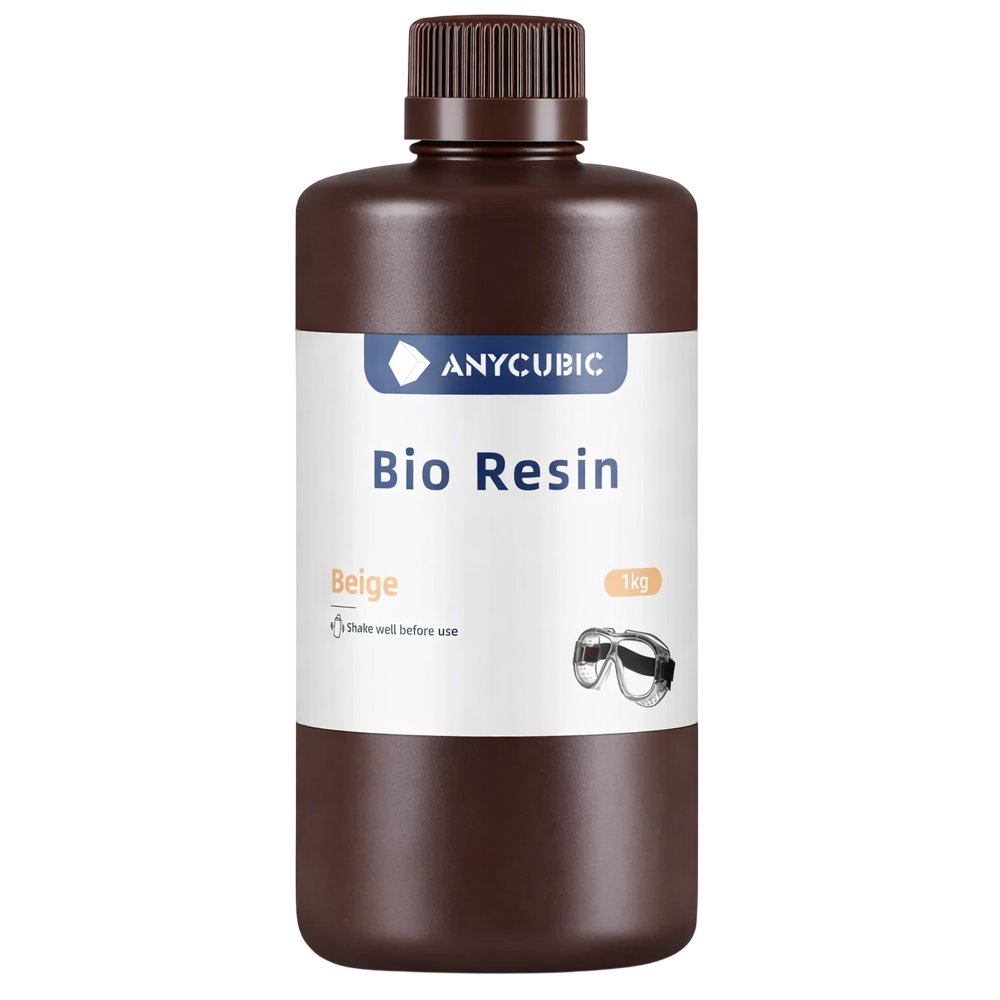 Смола фотополимерная Anycubic Bio Resin Beige, 1 кг, бежевая