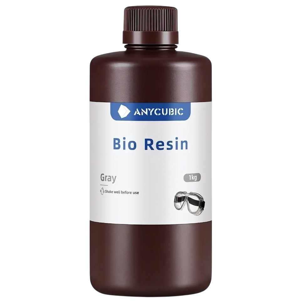 Смола фотополімерна Anycubic Bio Resin, 1кг, сіра
